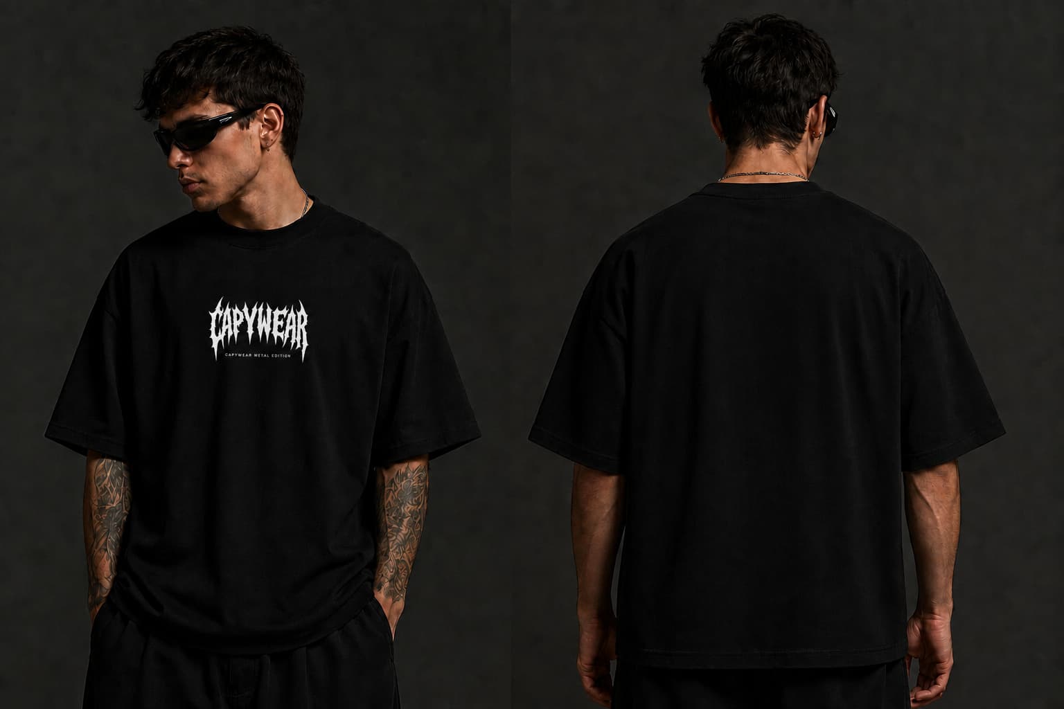Capy Oversized - Metal Crest