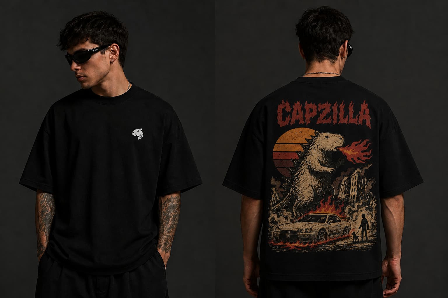 Capy Oversized - Capzilla