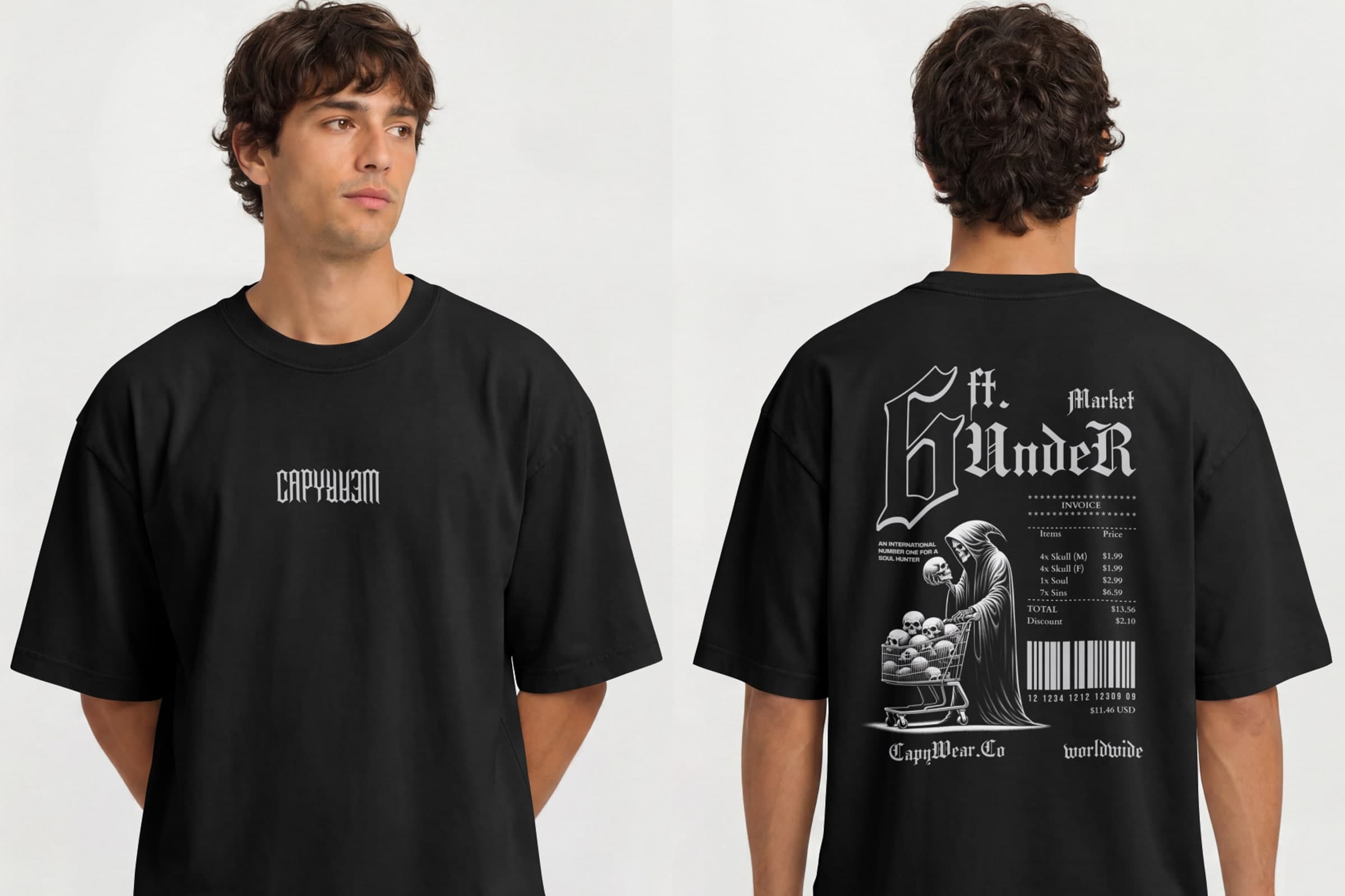 Frente de Capy Oversized - 6ft Under Market